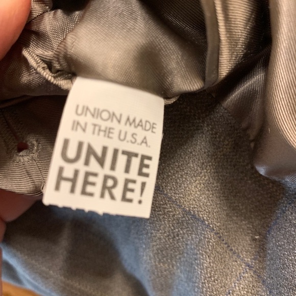 Austin Reed Window Pane Plaid Sports Coat Blazer Men’s Size 46R - Union Made USA - Picture 5 of 7